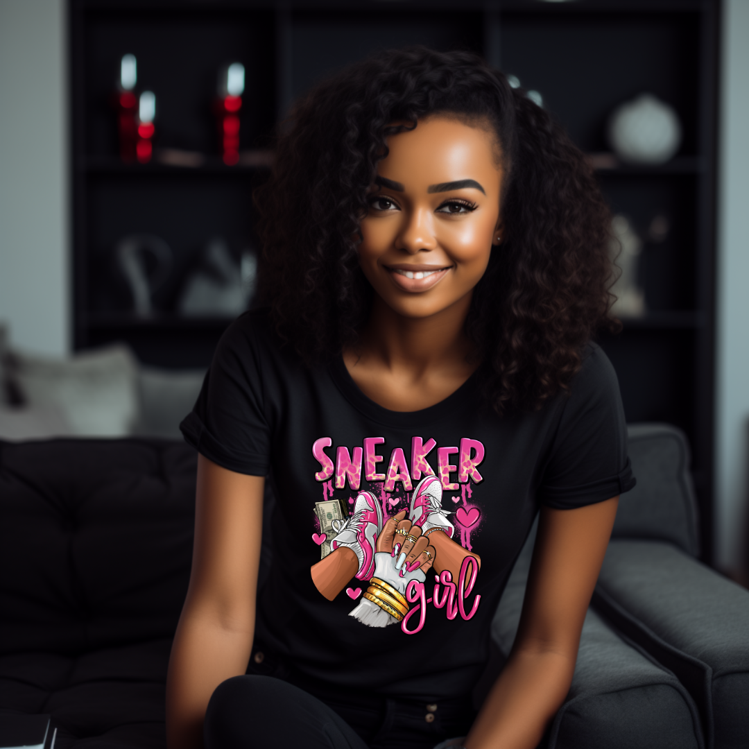 PINK Sneaker Girl T-Shirt