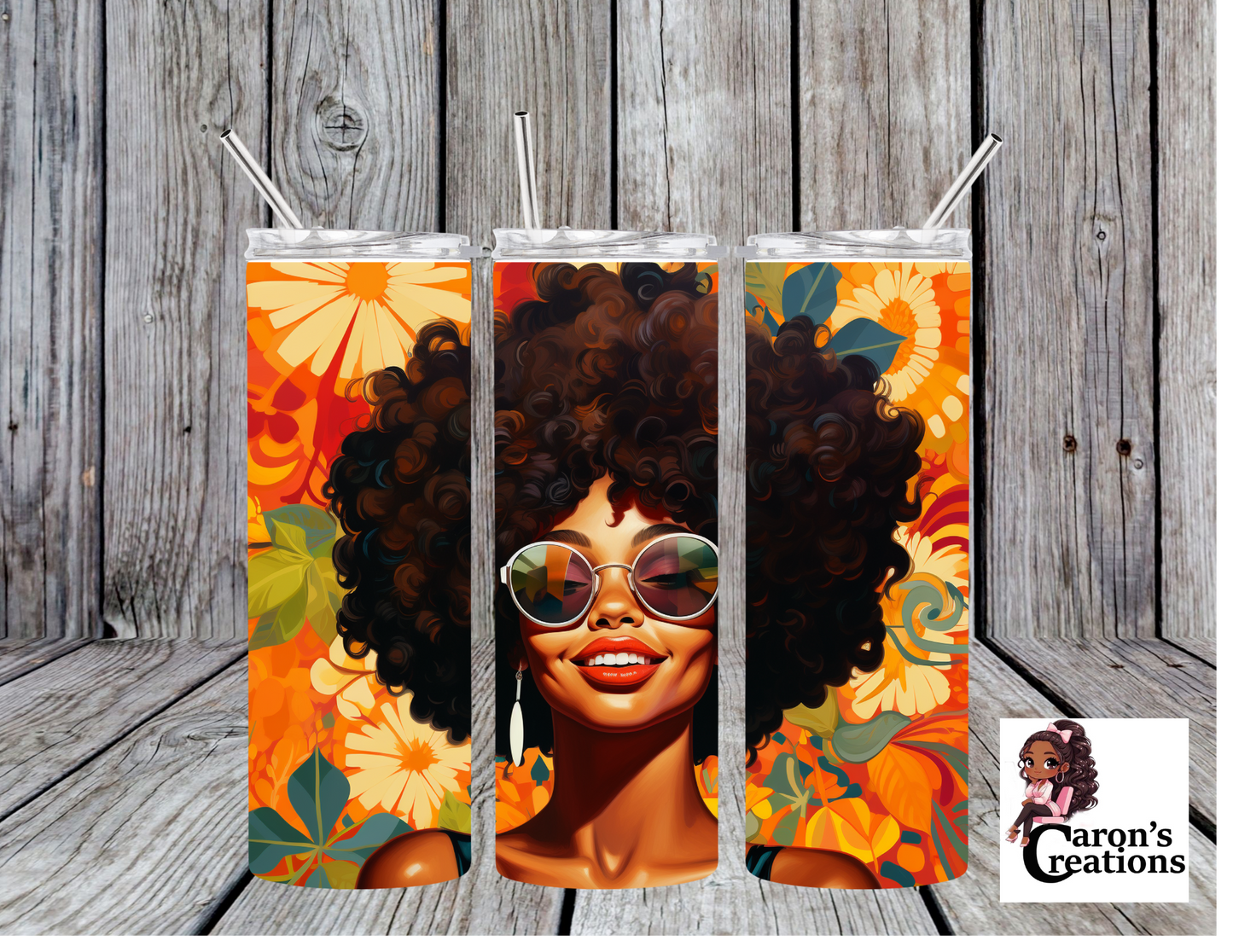 Smiling Lady Tumbler