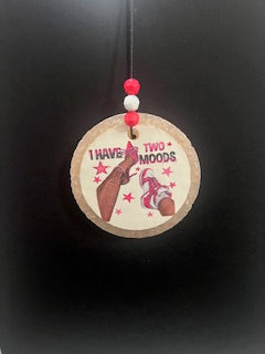 3in Pink 2 Mood Car Freshener