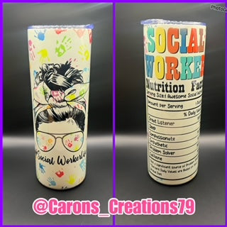 Social Worker Tumbler