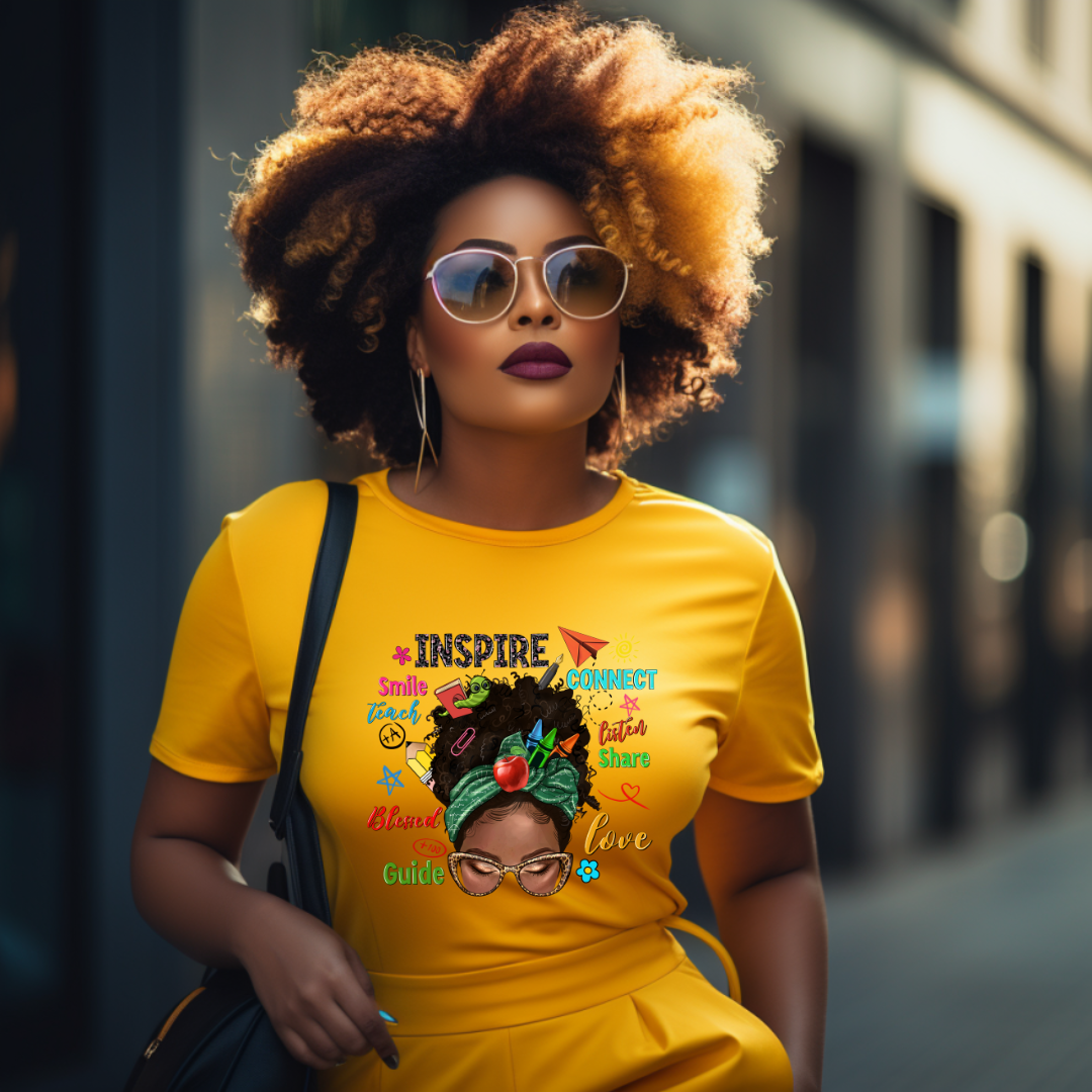 Teacher Inspire T- Shirt