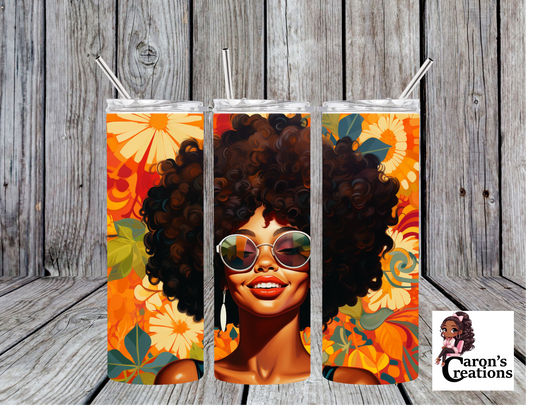 Smiling Lady Tumbler