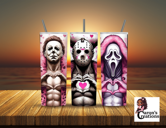 Heart Horror Tumbler